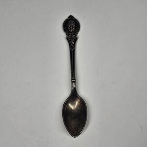Winston Churchill Souvenir Spoon Vintage Birks Silverplate